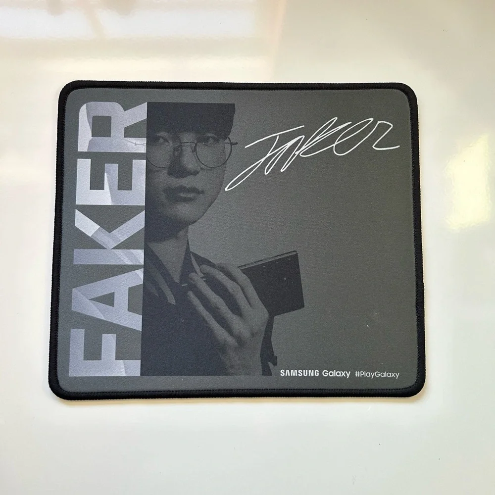 New Exclusive SKT Faker X Samsung Galaxy #PlayGalaxy mousepad